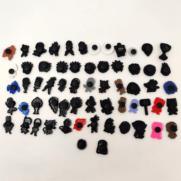 Lot of 62 Shoe Charms & Jibbitz for Crocs Marvel Anime Naruto Ghibli Funko Style - Picture 11 of 13